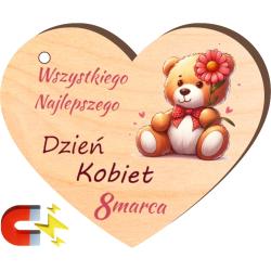 Magnes miś upominek prezent na Dzień Kobiet 8...