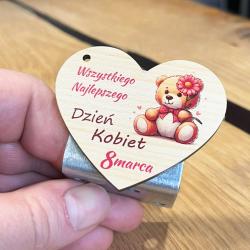 Magnes miś upominek prezent na Dzień Kobiet 8...