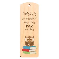 Prezent na Pasowanie zakładka do książki z...