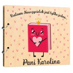 Prezent dla nauczyciela album personalizowany...
