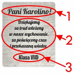 Prezent na Zakończenie Roku Szkolnego dla...