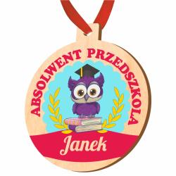 Medal dla ucznia przedszkolaka na Zakończenie...