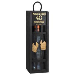 Prezent na urodziny Klatka na Alkohol Skrzynka...
