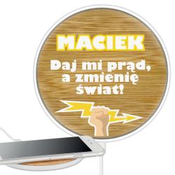 Personalizowana ładowarka bezprzewodowa –...