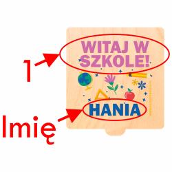 Prezent rozpoczęcie roku szkolnego gra kółko...