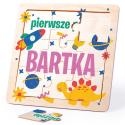 Puzzle z nadrukiem i imieniem Pierwsze Puzzle prezent dla dziecka ucznia przedszkolaka personalizowane