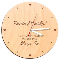 Personalizowany zegar dla nauczyciela prezent...