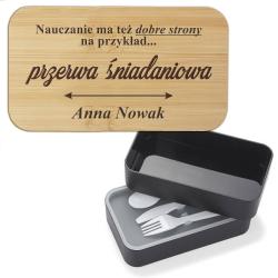 Prezent na Dzień Nauczyciela lunch box z...