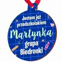 Medal dla ucznia przedszkolaka na Rozpoczęcie...