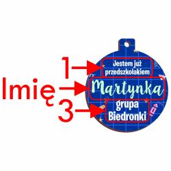Medal dla ucznia przedszkolaka na Rozpoczęcie...