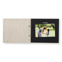 Drewniany album na zdjęcia - dzień mamy