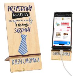 Podstawka na telefon prezent na Dzień Chłopaka