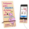 Prezent na Dzień Dziewczynek 11 października podstawka telefon