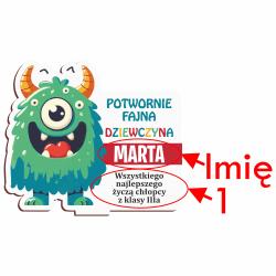 Prezent z okazji dnia Dziewczynek statuetka...