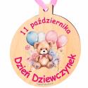 Prezent na Dzień Dziewczyny 11 października medal z dedykacją