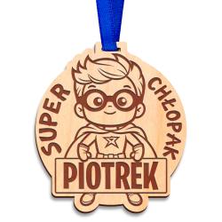 Prezent na Dzień Chłopaka medal Super Chłopak z...