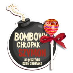 Prezent na lizaka na Dzień Chłopaka Bombowy...