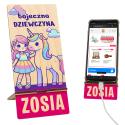 Prezent na Dzień Dziewczynek 11 października podstawka telefon