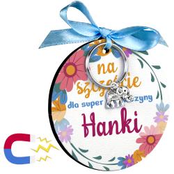 Prezent na Dzień Dziewczyny słonik na szczęście...