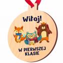 Medal na Pasowanie do Przedszkola personalizowany prezent dla przedszkolaka upominek dla dzieci z nadrukiem
