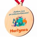 Medal na Pasowanie do Przedszkola personalizowany prezent dla przedszkolaka z imieniem upominek dla dzieci