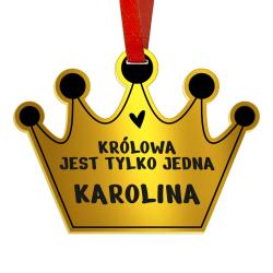 Medal złoty Królowa jest tylko jedna prezent na...