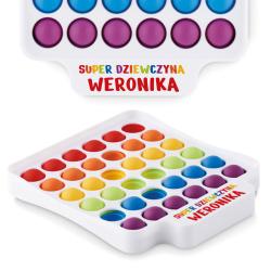 Personalizowany POP IT z imieniem prezent na...