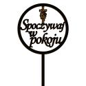 Topper do kwiatów na grób na Dzień Wszystkich Świętych