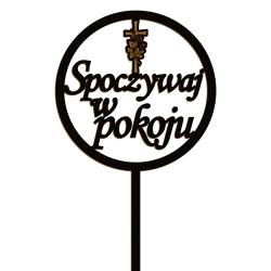 Topper do kwiatów na grób na Dzień Wszystkich...