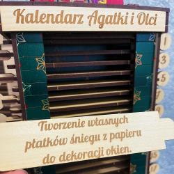 Kalendarz adwentowy z odliczaniem i...