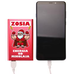 Powerbank na Mikołajki z dedykacją - idealny...