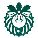 Podkładka świąteczna pod talerz 1szt w kształcie wianka z gałązkami ostrokrzewu. Doskonała do dekoracji stołu na Święta!