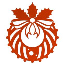 Podkładka świąteczna pod talerz 1szt w...