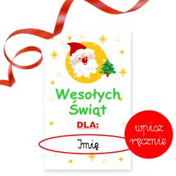 Bilecik do prezentu na Święta Bożego Narodzenia...