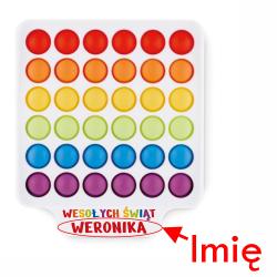 Personalizowana zabawka POP IT z imieniem...