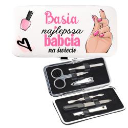 Zestaw do paznokci manicure z dedykacją dla...