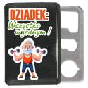 Narzędzie wielofunkcyjne dla dziadka - idealny Upominek z okazji Dnia Dziadka