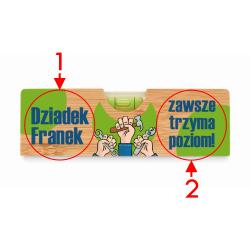 Prezent z okazji Dnia Dziadka poziomica,...