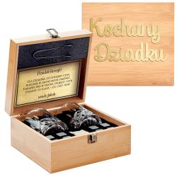 Elegancki zestaw szklanek do whiskey z...