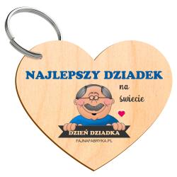 Brelok najlepszego Dziadka na świecie upominek...