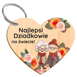 Brelok Najlepsi Dziadkowie na świecie upominek...