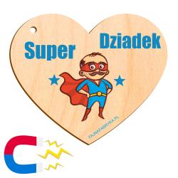 Magnes na lodówkę prezent na dzień dziadków...