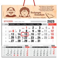 Prezent na Dzień Babci i Dziadka kalendarz 2025...