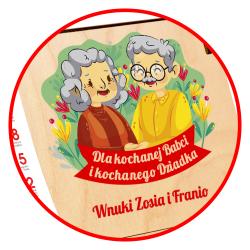 Personalizowany Prezent Dzień Babci Dziadka...