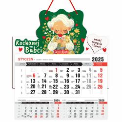Kalendarz ścienny 2025 personalizowany prezent...