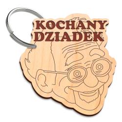 Drewniany brelok do kolorowania wyjątkowy...