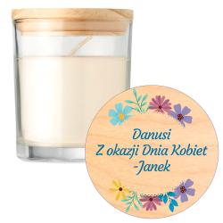 Świeca waniliowa w szkle prezent z...