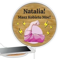 Personalizowana ładowarka bezprzewodowa prezent...