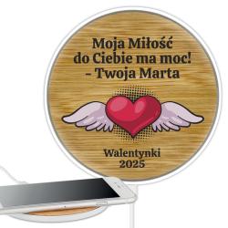Personalizowana ładowarka prezent na Walentynki...