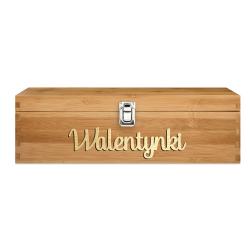 Skrzynka na wino z akcesoriami elegancki...